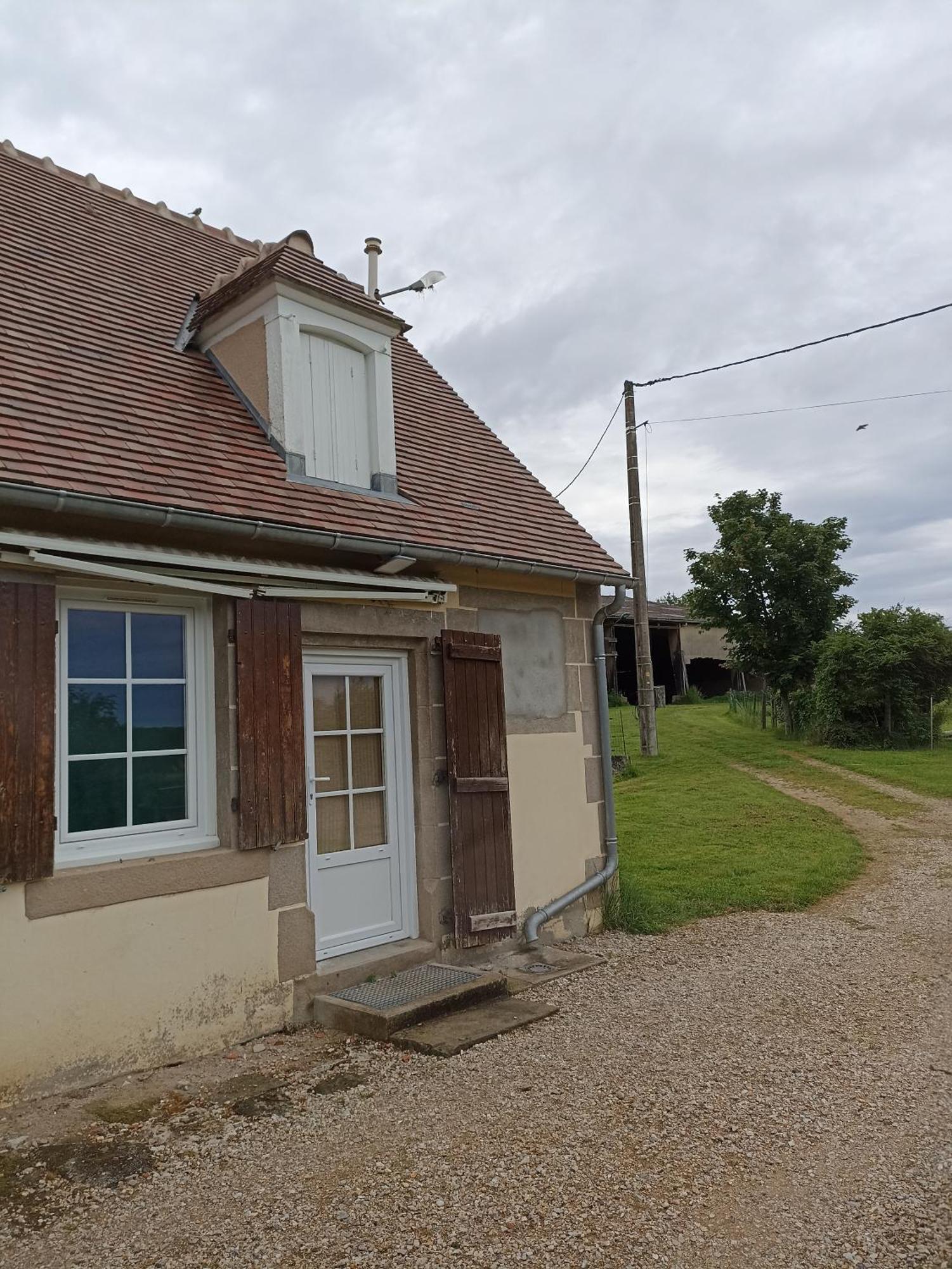 Chambre D'Hotes La Tuilerie Bed & Breakfast Saint-Menoux Exterior photo